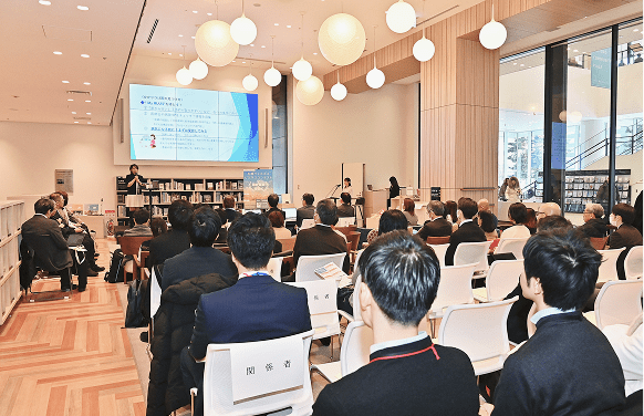 コンテスト開催の様子　観客席